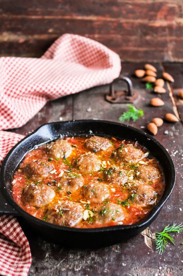 Albóndigas caseras.