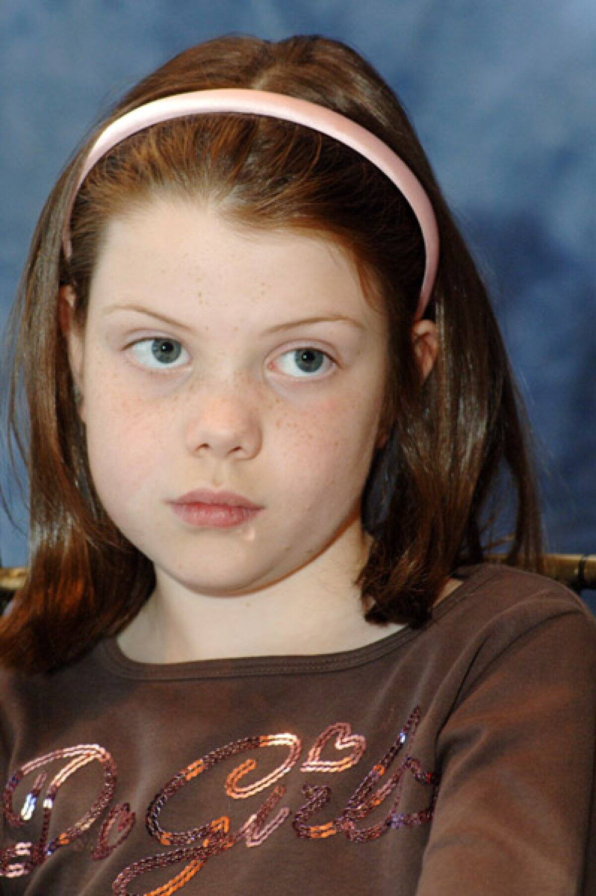 Georgie Henley en "Las Cronicas de Narnia"