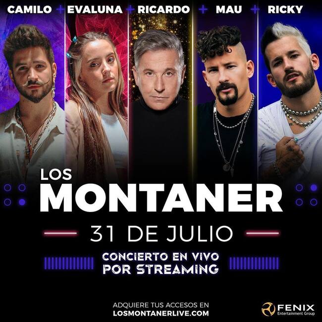«Los Montaner»: Concierto en vivo.