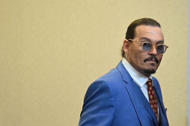 Johnny Depp en el juicio