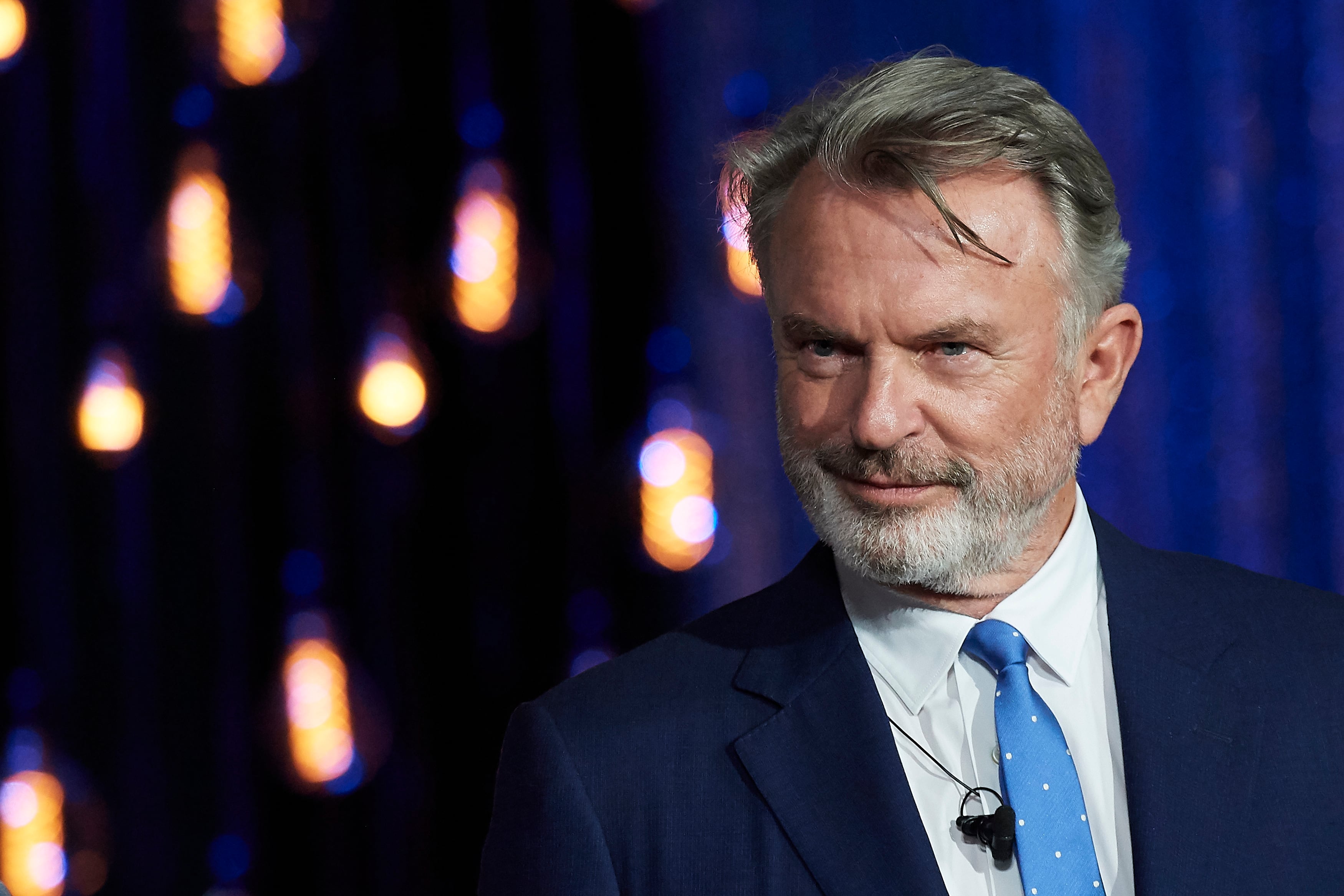 Sam Neil en la apertura del Festival de San Sebastián en 2019. / Carlos Alvarez/Getty