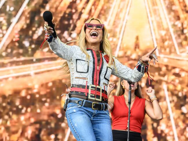 Anastascia en el festival Radio 2 In The Park.