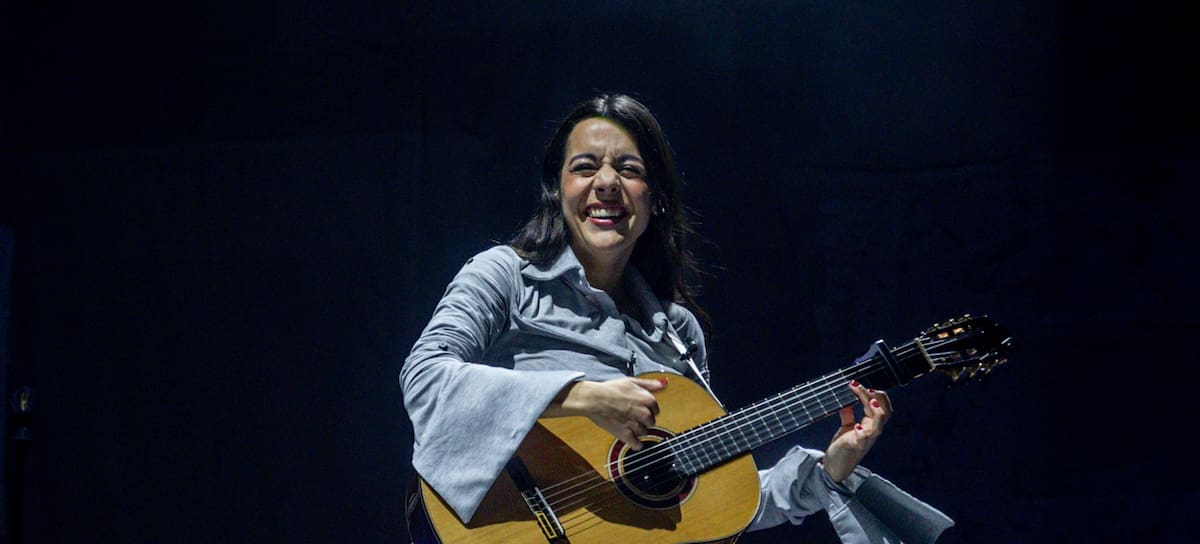 ESPAÑA - 9 DE ENERO: La cantante Valeria Castro durante su actuación en el Movistar Arena, el 9 de enero de 2026, en Madrid (España). (Foto de Ricardo Rubio/Europa Press vía Getty Images)