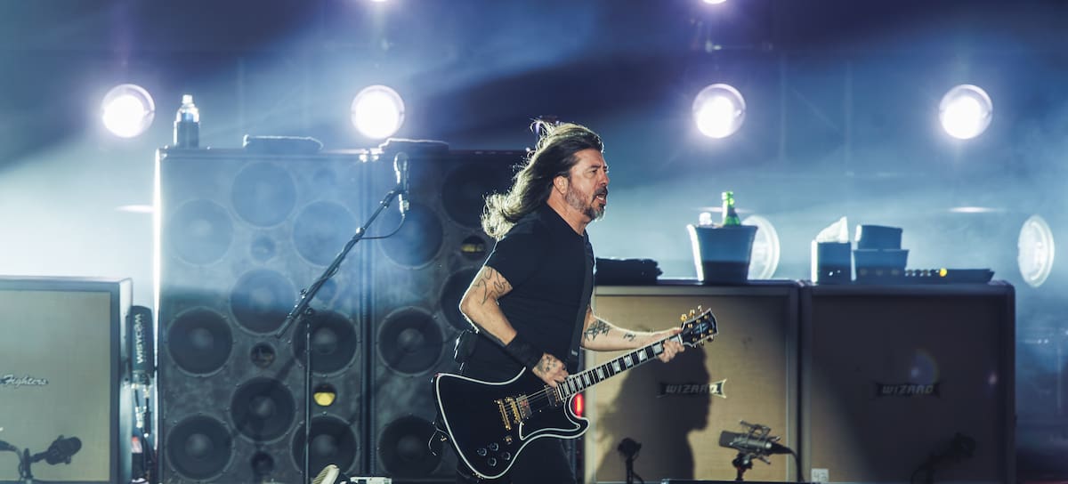 Dave Grohl, miembro de Foo Fighters en el escenario del Mad Cool