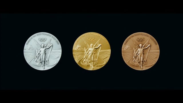 Las tres medallas de los Juegos Olímpicos de Tokio 2020