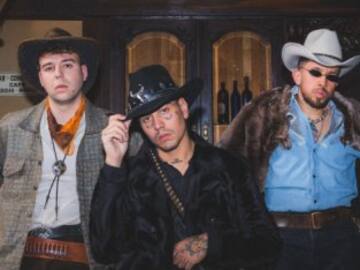 Duki, De La Ghetto y Quevedo se convierten en pistoleros del oeste en ‘Si Quieren Frontear’: mira el vídeo