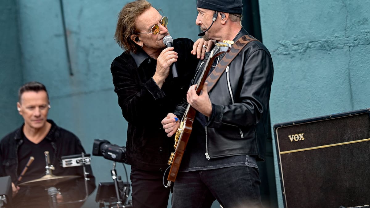 U2 celebra sus 50 años de carrera con dos conciertos simbólicos sorpresa