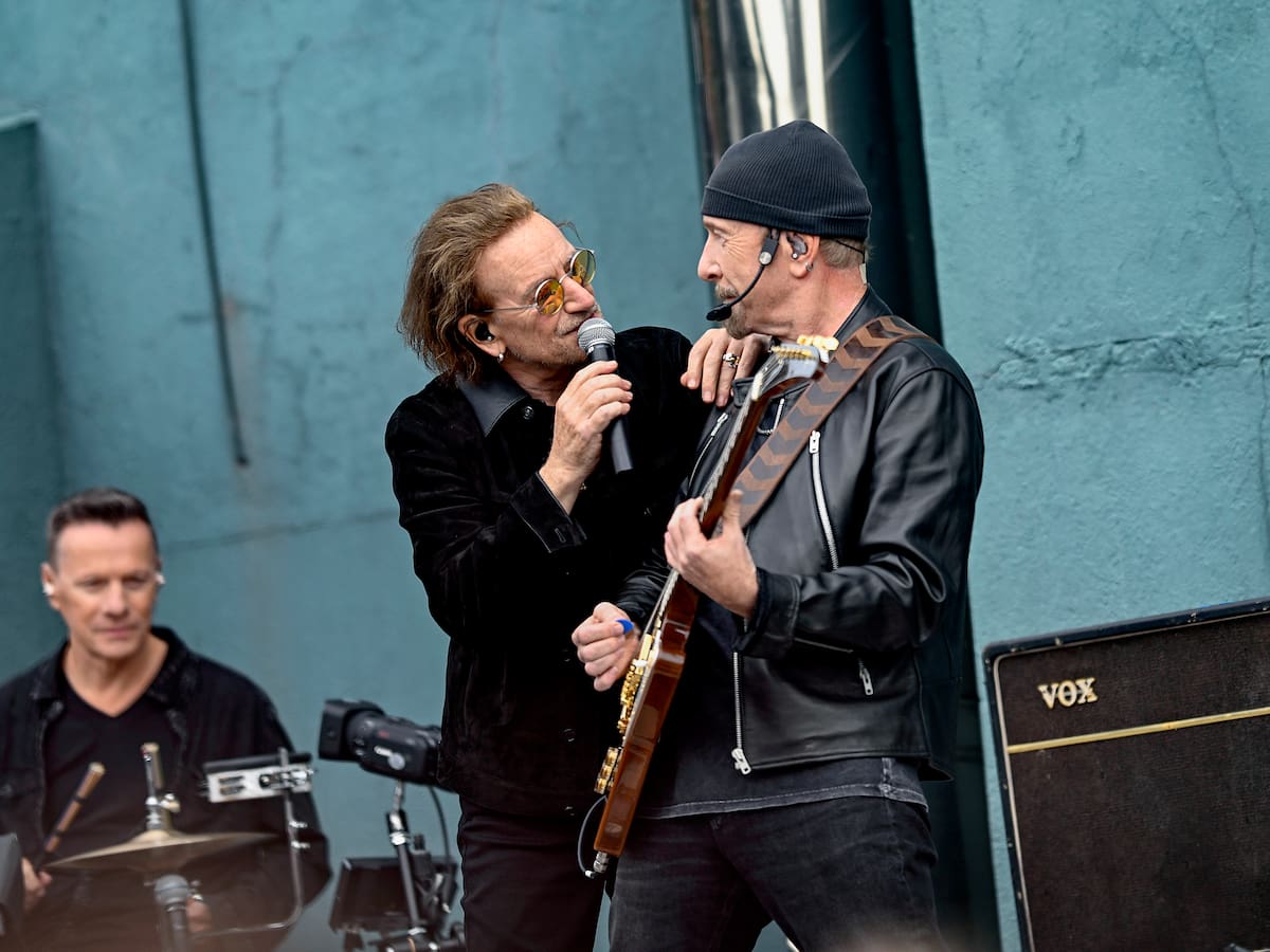 U2 celebra sus 50 años de carrera con dos conciertos simbólicos sorpresa