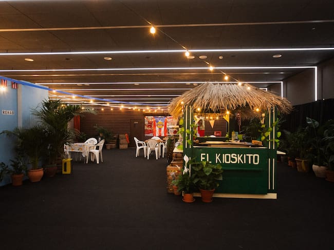 El backstage de Bad Bunny en Madrid.