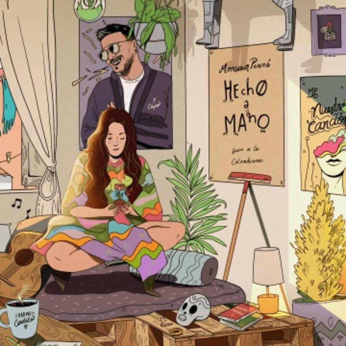 Monsieur Periné junto Pedro Capó en "Mundo Paralelo"