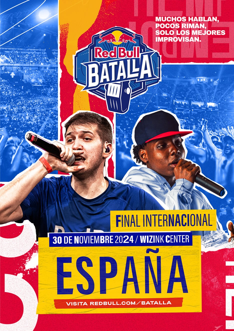 Cartel de la Final Internacional Red Bull Batalla 2024