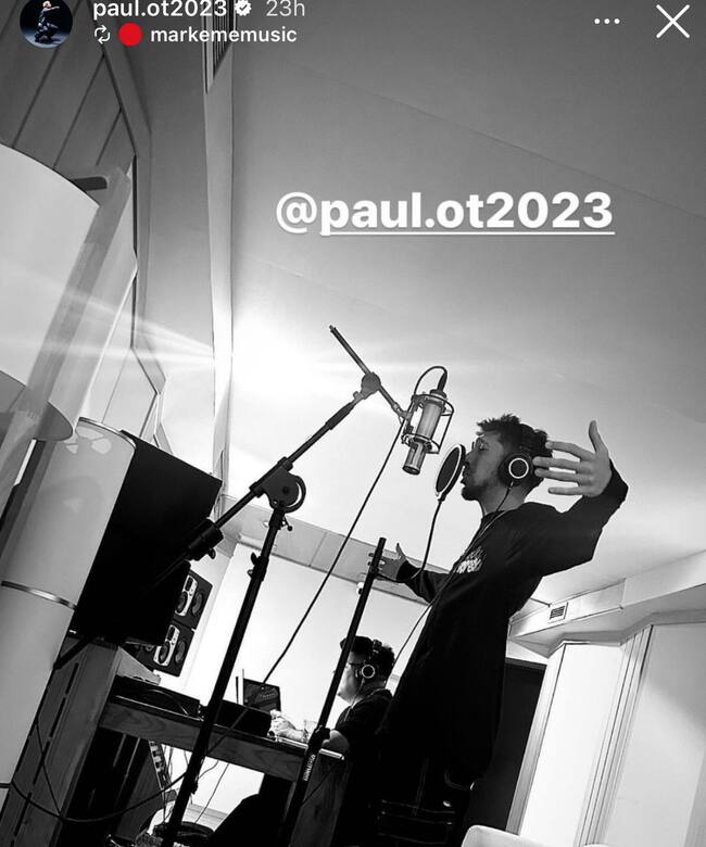 Paul Thin en el Instagram de Mark Eme