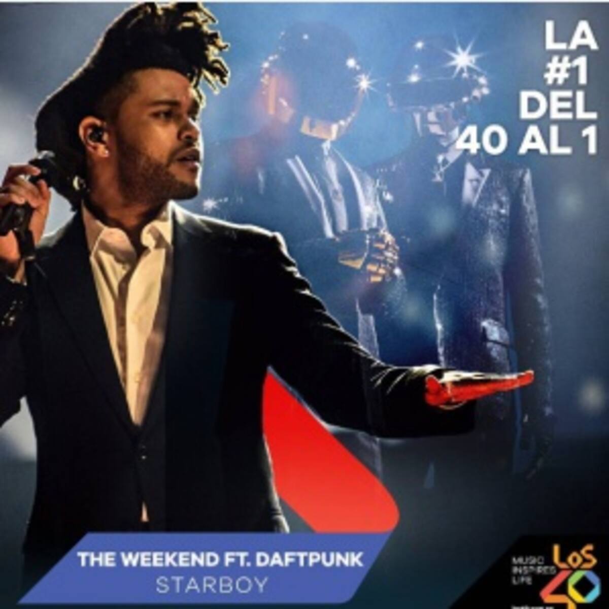The Weeknd y Daft Punk se llevan la #1 por tercera semana consecutiva