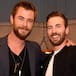 Chris Evans y Chris Hemsworth, separados en la promoción de 'Vengadores: Endgame'