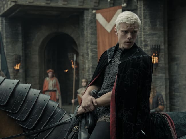 Fin Bennet se pone en la piel de Aerion Targaryen en la serie 'El caballero de los SIete Reinos'