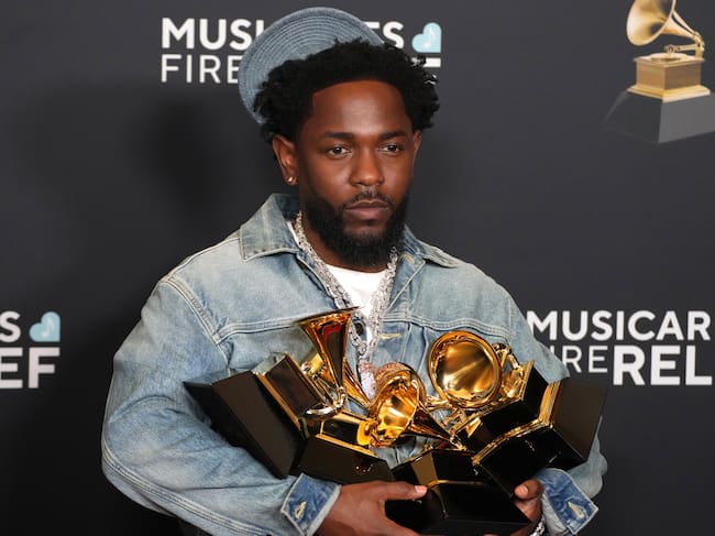 Kendrick Lamar en los Premios Grammy 2025