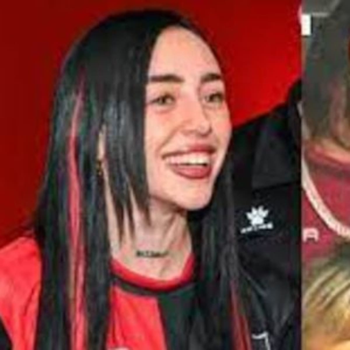 Nicki Nicole y Peso Pluma fueron juntos a la cancha