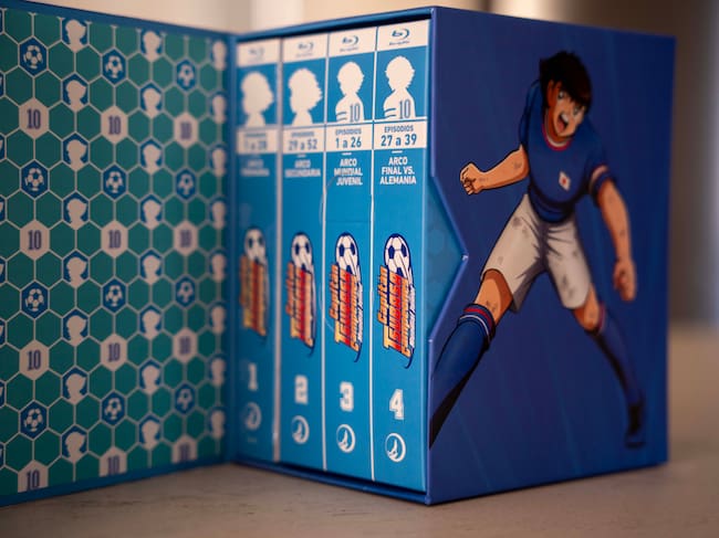Edición de Captain Tsubasa en Blu-Ray de Selecta Visión.