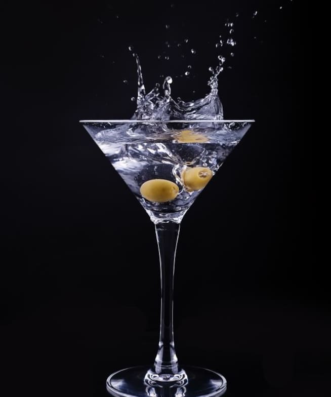 Martini. Bebidas alcohólicas que más engordan