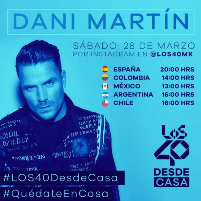 Dani Martín, en directo