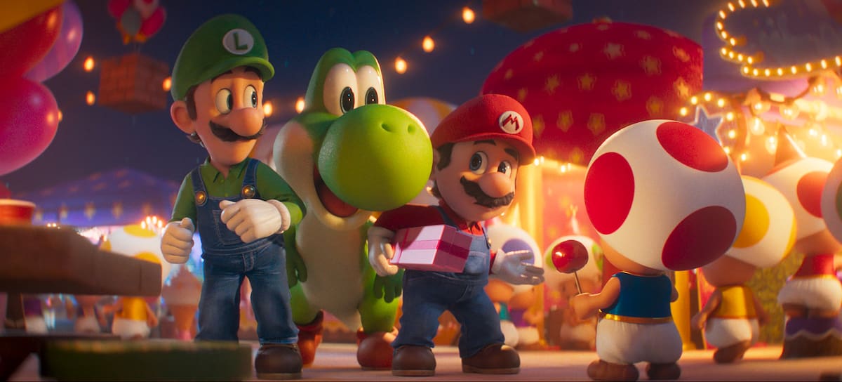 Luigi, Yoshi, Mario y Toad en ' Super Mario Galaxy La Película'. / Universal Pictures