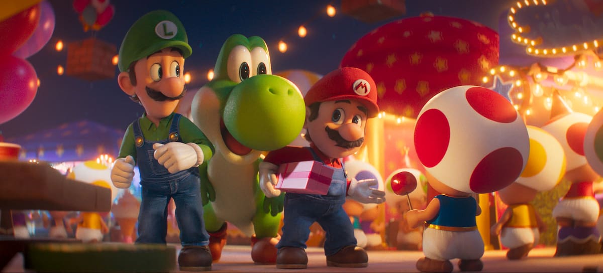 Luigi, Yoshi, Mario y Toad en ' Super Mario Galaxy La Película'. / Universal Pictures