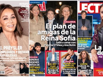 Las portadas de las revistas del corazón de hoy, 18 de febrero: Isabel Preysler defiende a Julio Iglesias y el antiguo amor de Chenoa