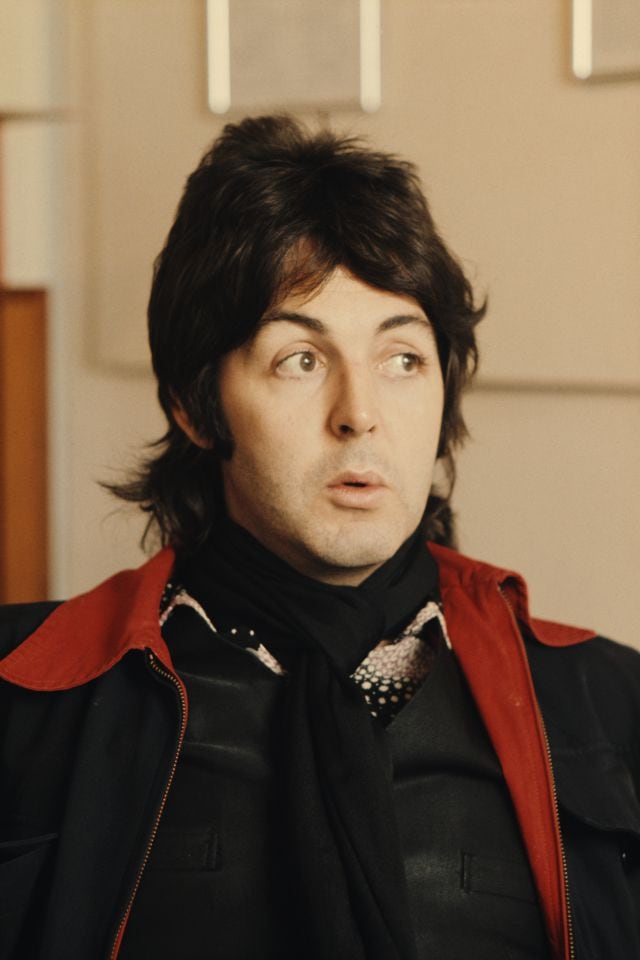 Paul McCartney, en un retrato en Londres aldededor de 1970.