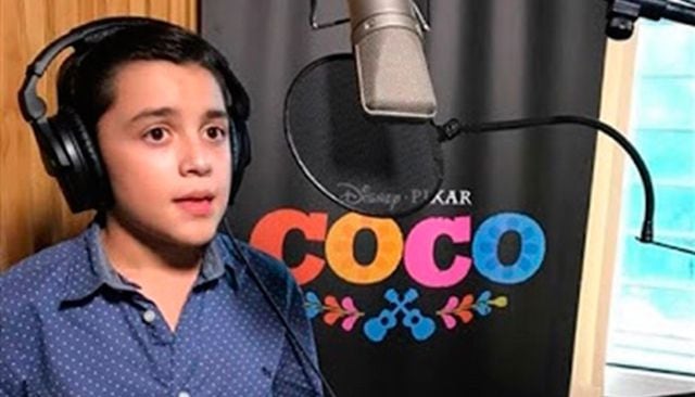 Luis Ángel Gomez Jaramillo pone voz a Miguel en Coco.