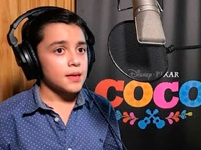 Luis Ángel Gomez Jaramillo pone voz a Miguel en Coco.
