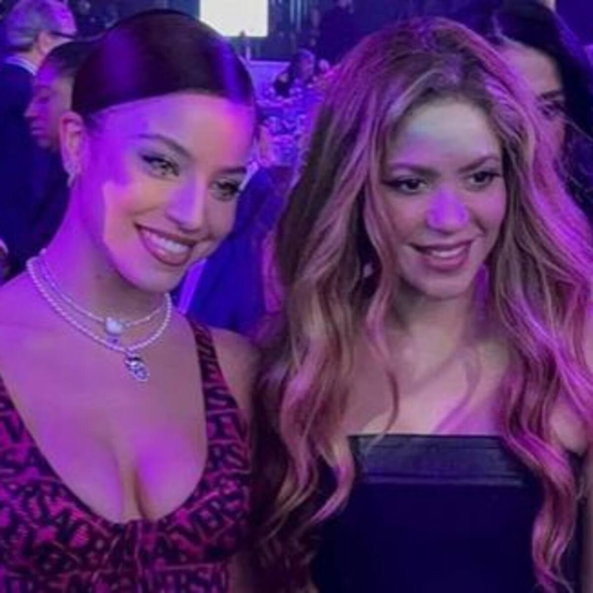 El cálido encuentro entre Shakira y Emilia