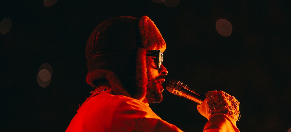 Bad Bunny, en su primer concierto en Madrid 2026.
