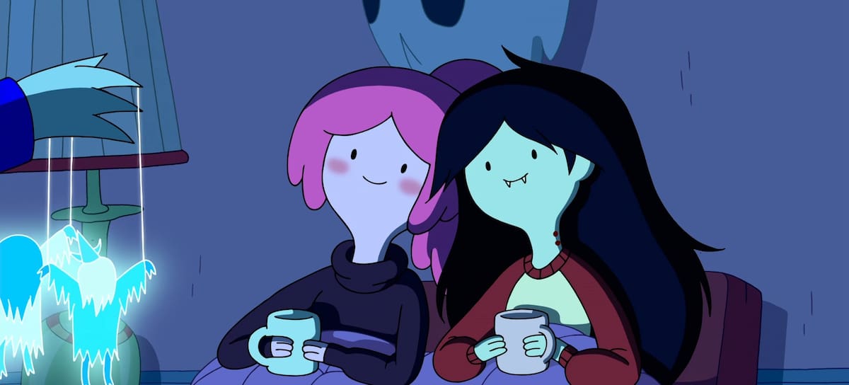 Marceline y Princesa Chicle en 'Hora de aventuras'