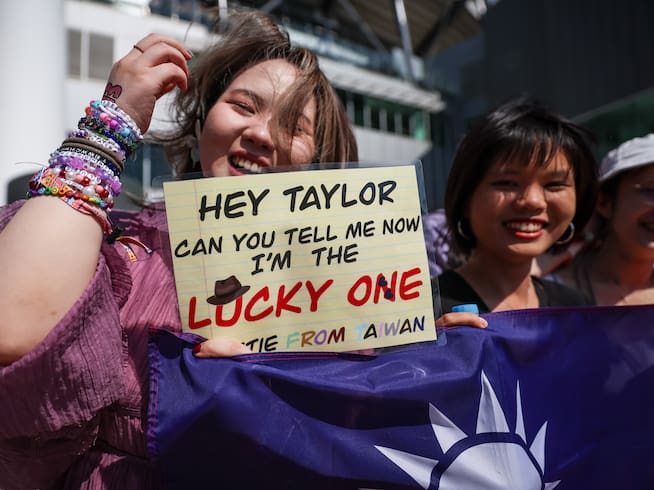 Fans de Taylor Swift en Australia. (Photo by Asanka Ratnayake/Getty Images)