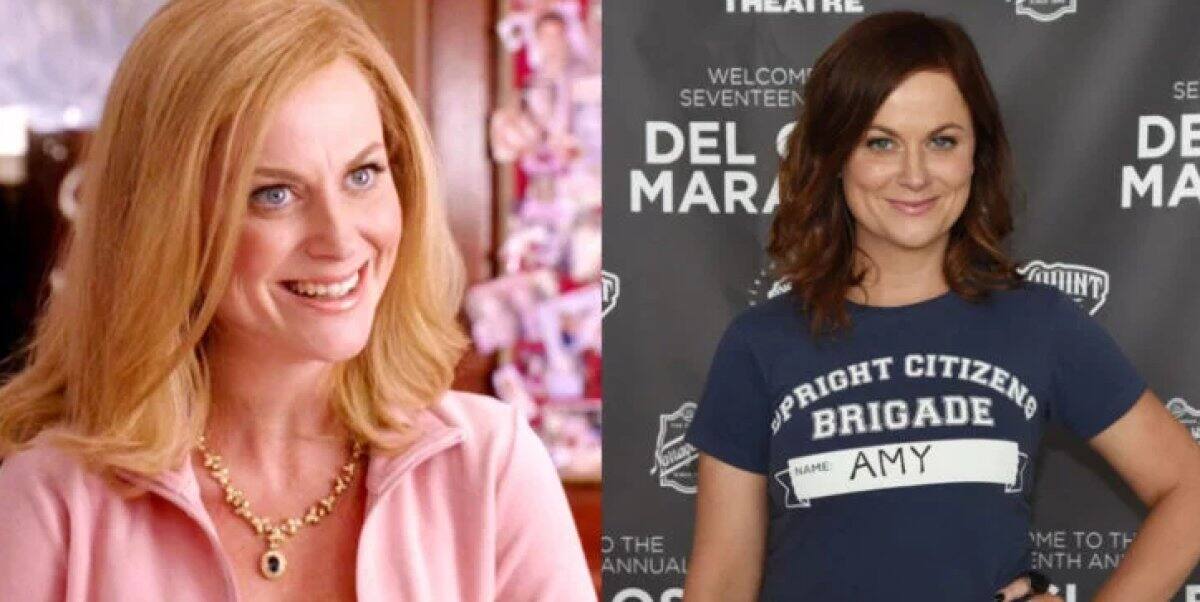 Amy Poehler - Es una humorista que apareció en Saturday Night Live.