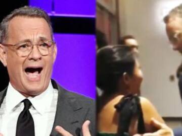La viral reacción de Tom Hanks al conocer a Yalitza Aparicio