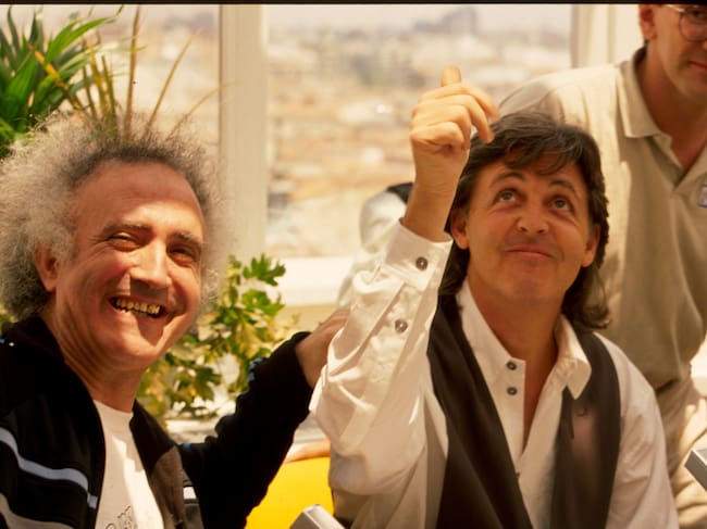 La visita de Paul McCartney a los estudios de LOS40.