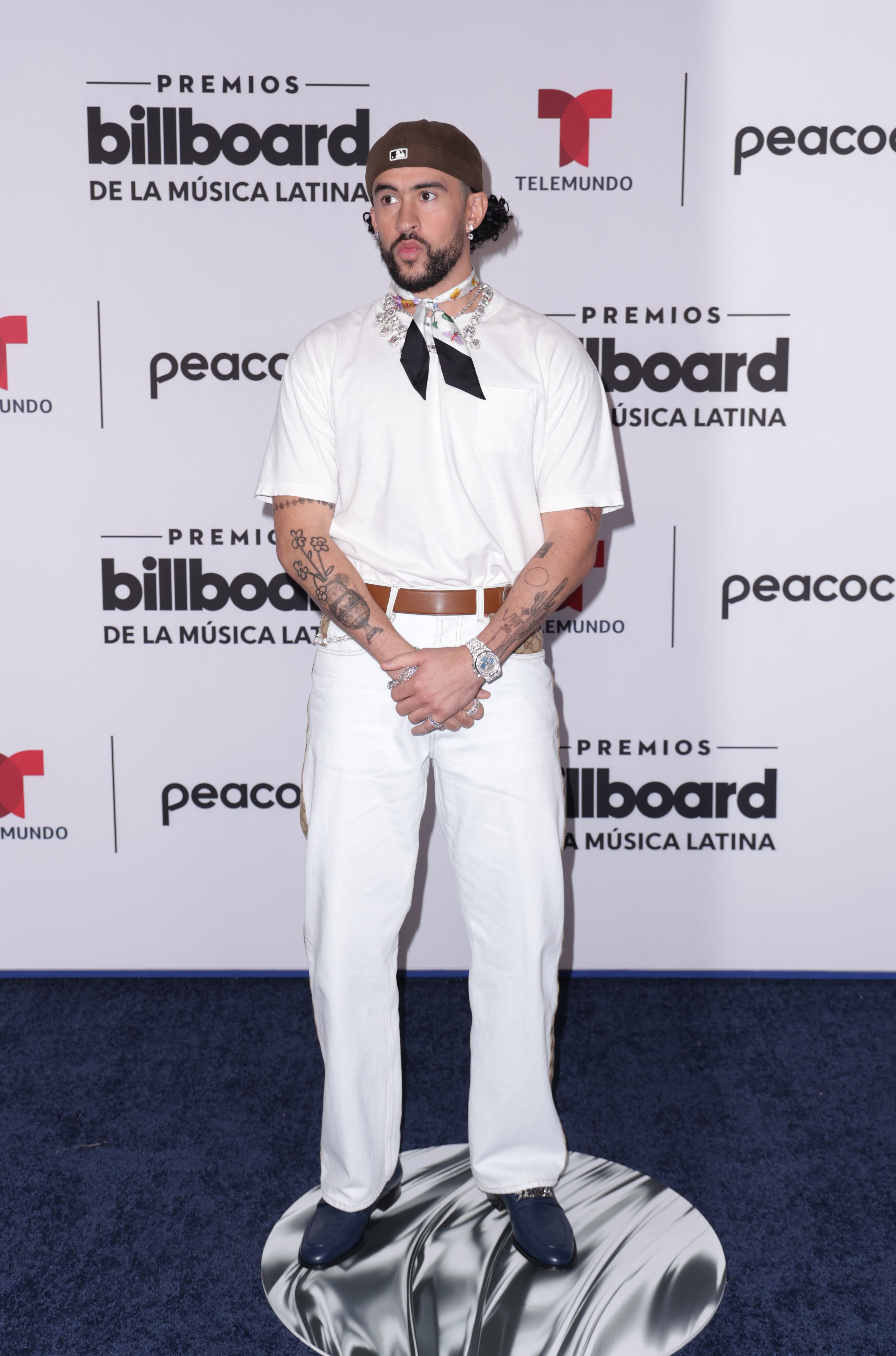 Bad Bunny, en los Billboard de la música latina 2023.