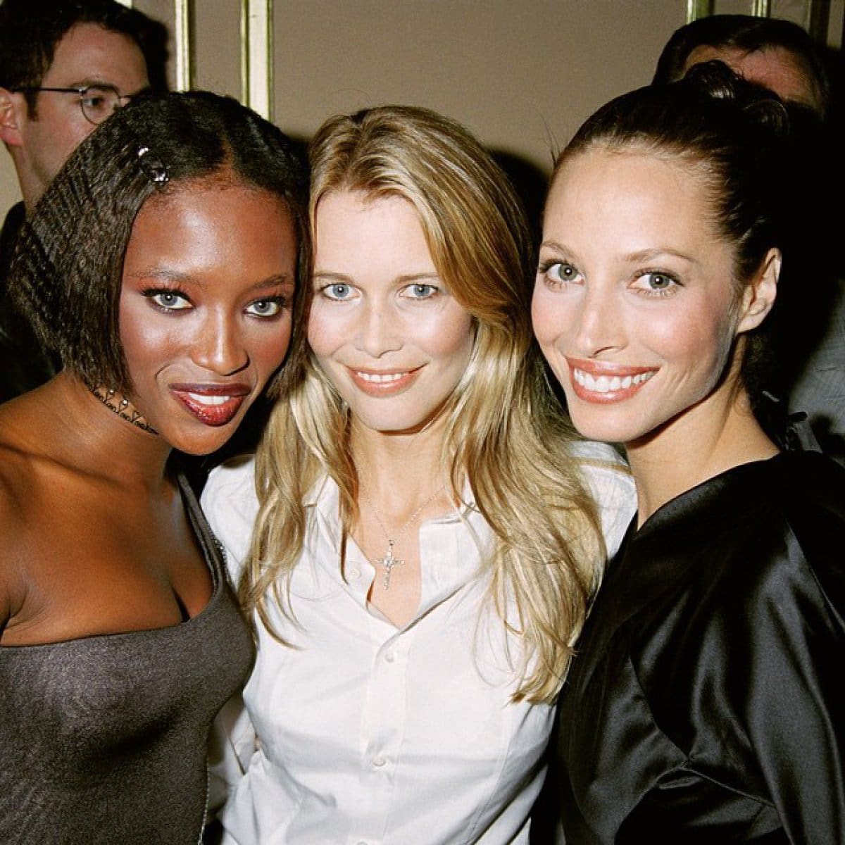 Naomi Campbell, Claudia Schiffer y Christy Turlington