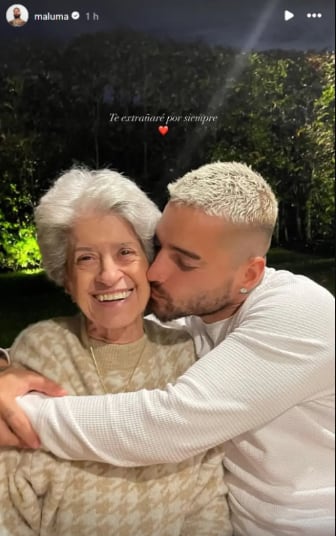 Créditos: Maluma - Historias de Instagram