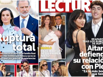 Las portadas de las revistas del corazón de hoy, miércoles 22 de abril: cisma en la Familia Real, Aitana y Plex