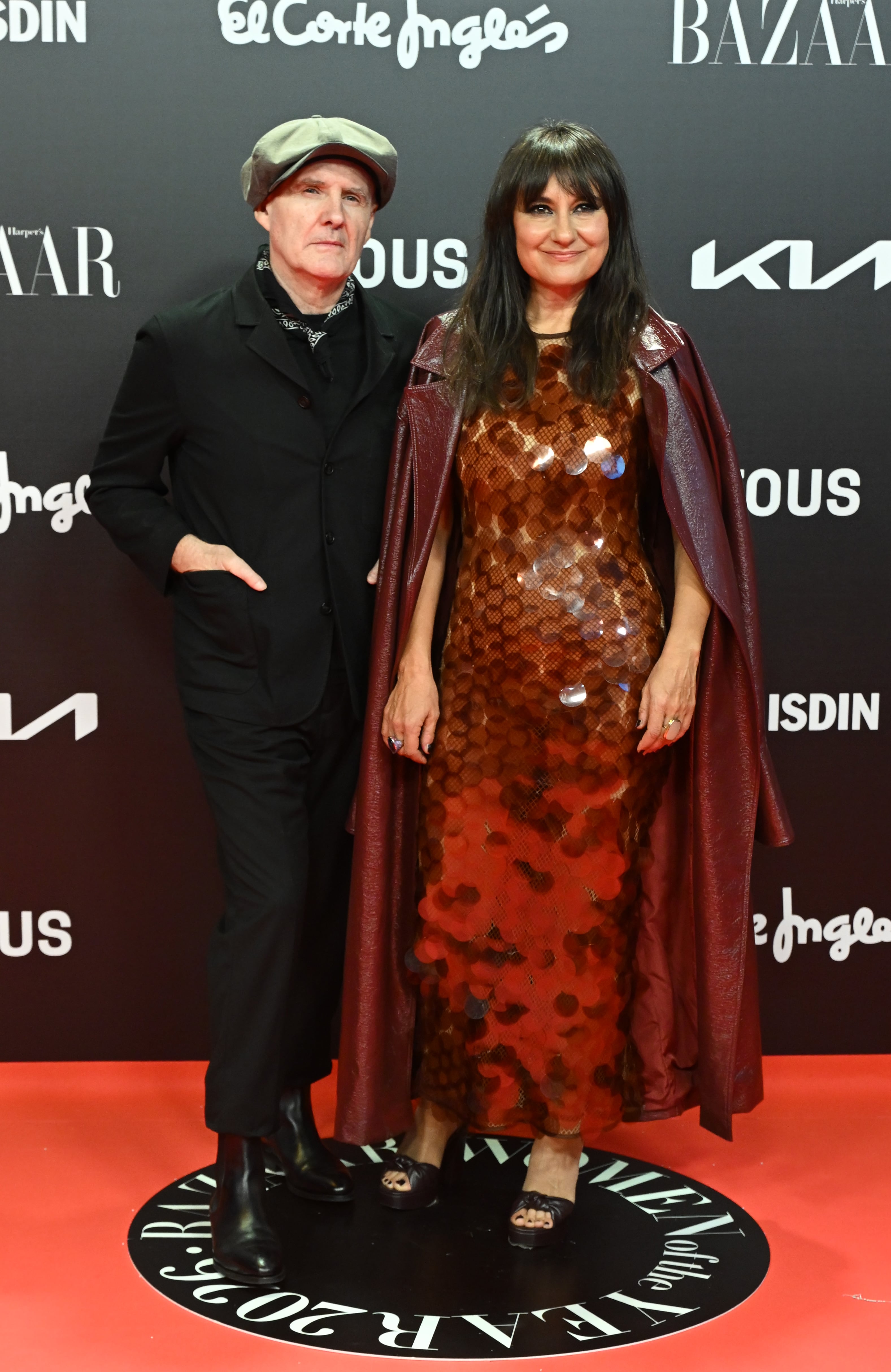 Juan Aguirre y Eva Amaral en los Harper’s Bazaar 'Women Of The Year 2026’ Awards