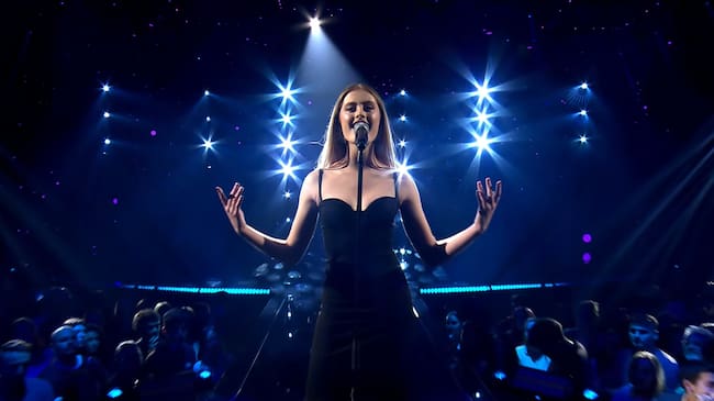 Olivia, en la gala 10 de Operación Triunfo 2025