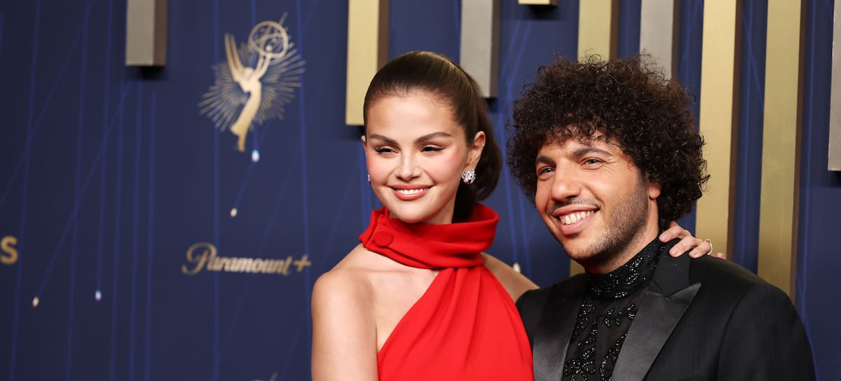 Selena Gomez y Benny Blanco en los Premios Emmy