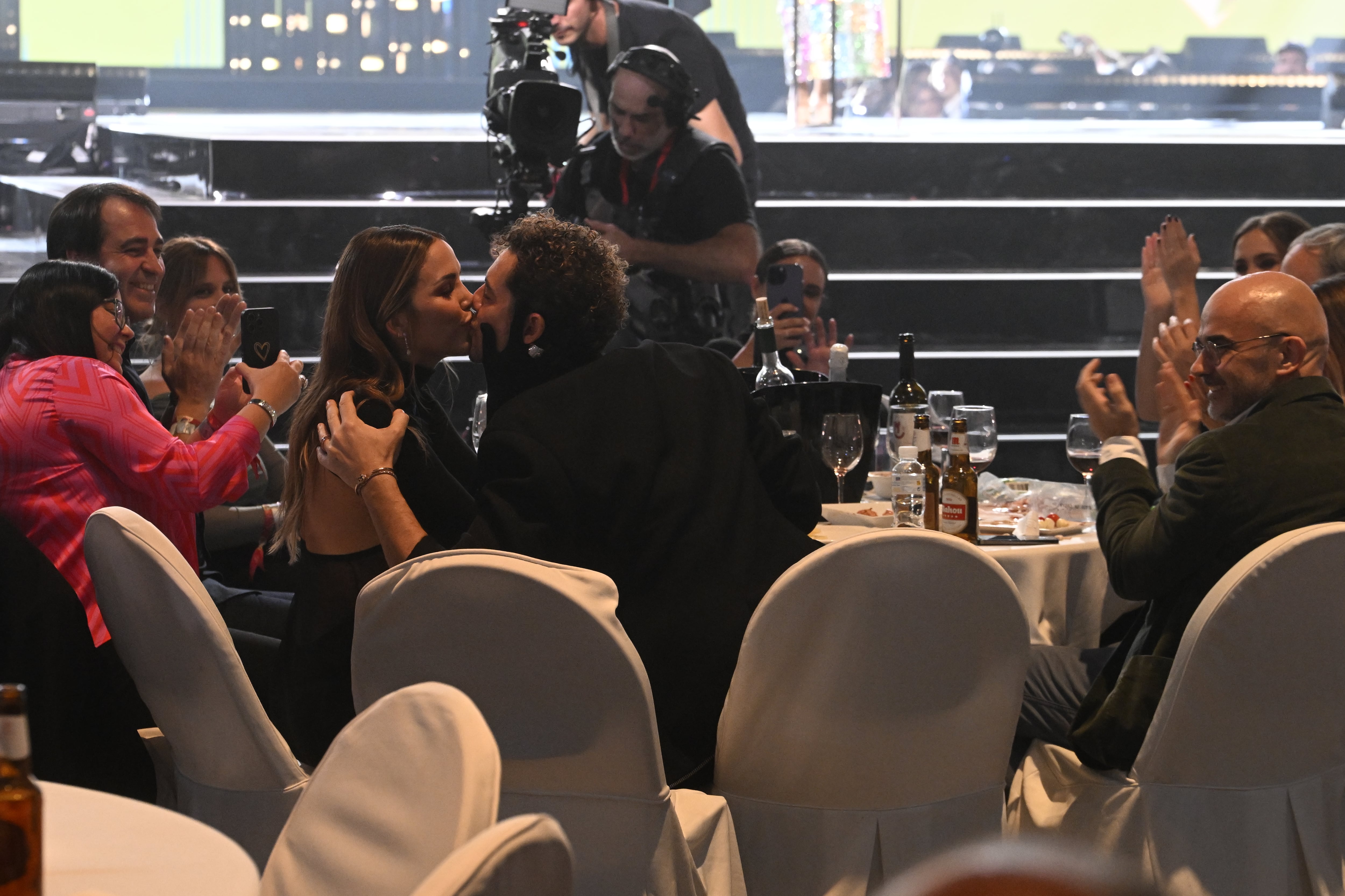 David Bisbal y Rosanna Zanetti en LOS40 Music Awards Santander 2023 / Foto: Jorge París y Elena Buenavista