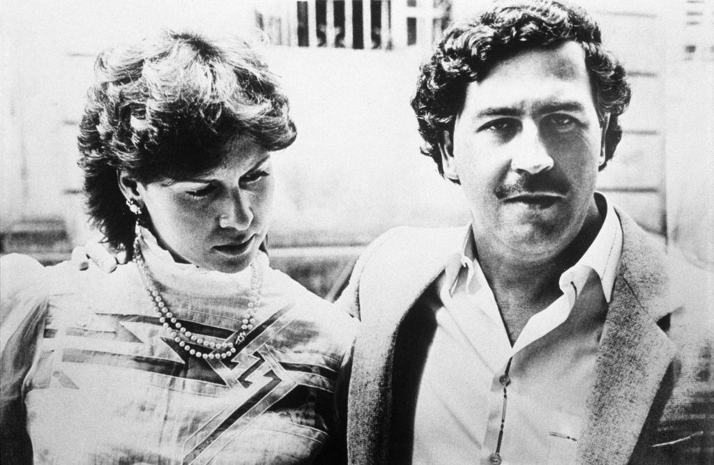 Pablo Escobar y su esposa, Maria Victoria en una imagen de 1983.