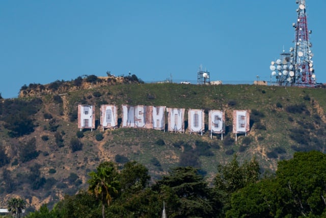 Señal de Hollywood modificada