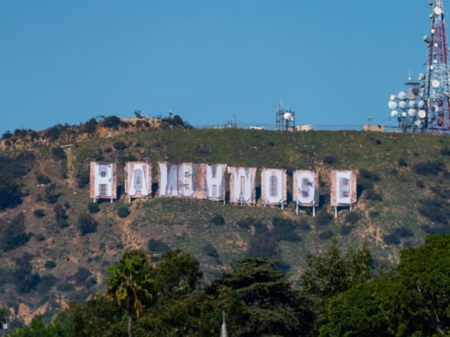 Señal de Hollywood modificada