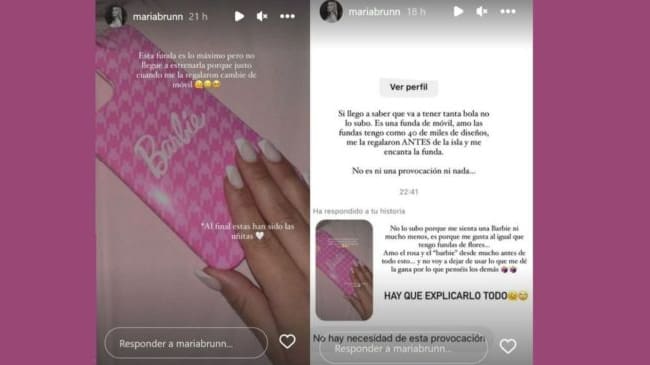 La foto polémica de María Aguilar.