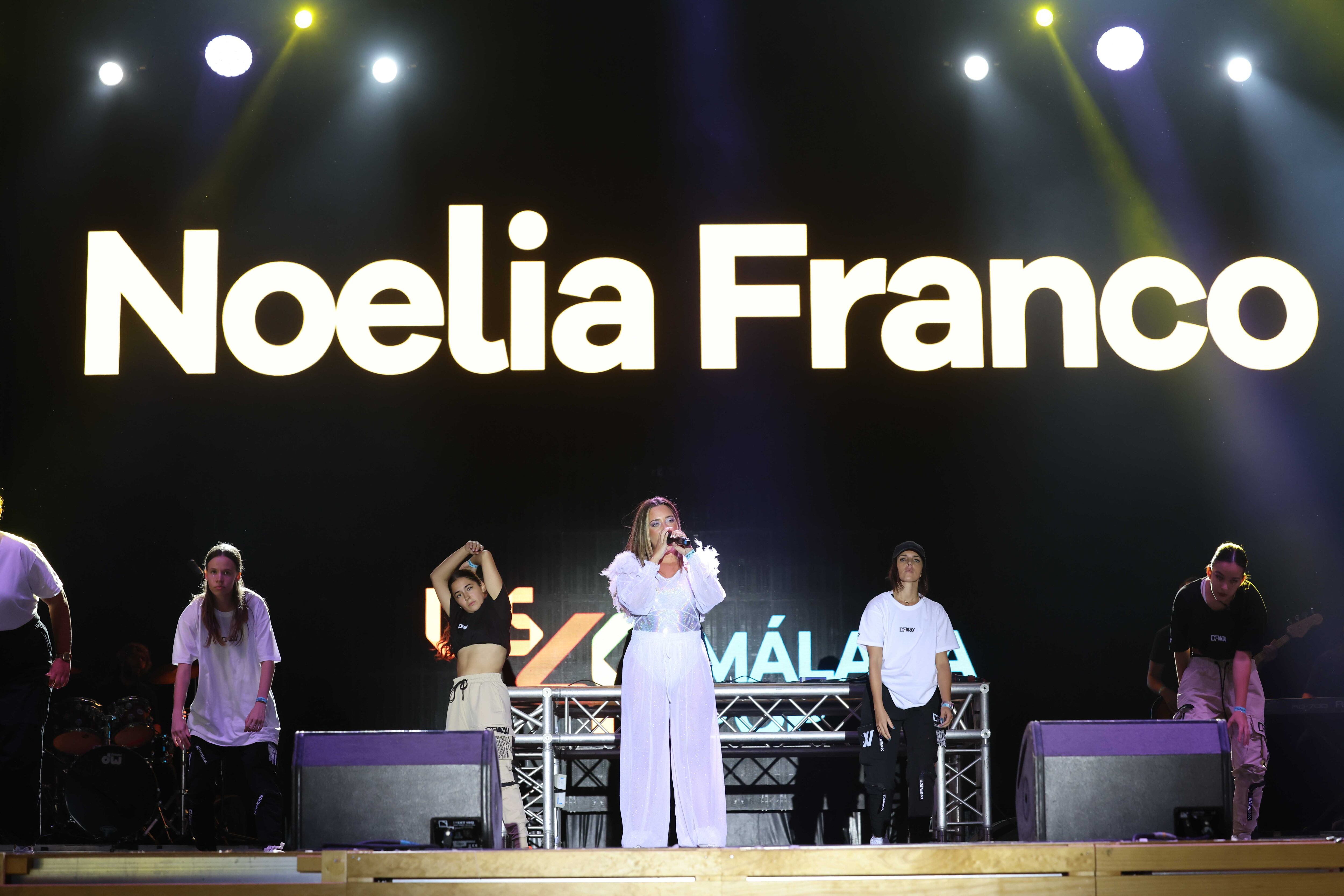 Noelia Franco en LOS40 Málaga POP